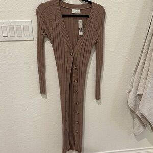 NWT - Midi cardigan and/or dress